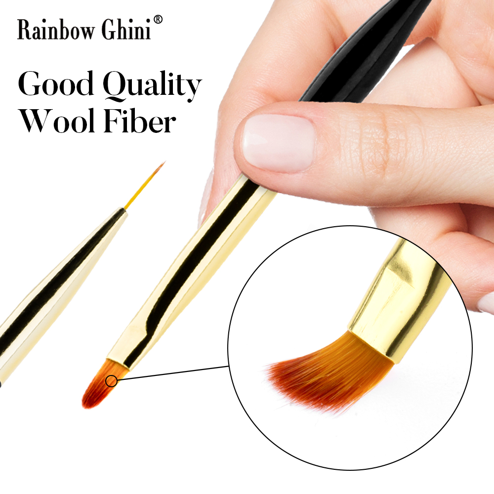 Rainbow Ghini 3Pcs/Set Dual He - Nail Art Rainbow ulasan dan harga