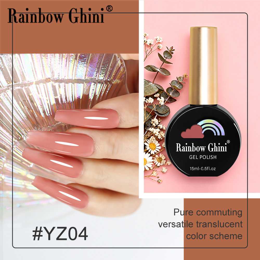 Rainbow Ghini 15ml Nude Pink J - Nail Art Rainbow ulasan dan harga