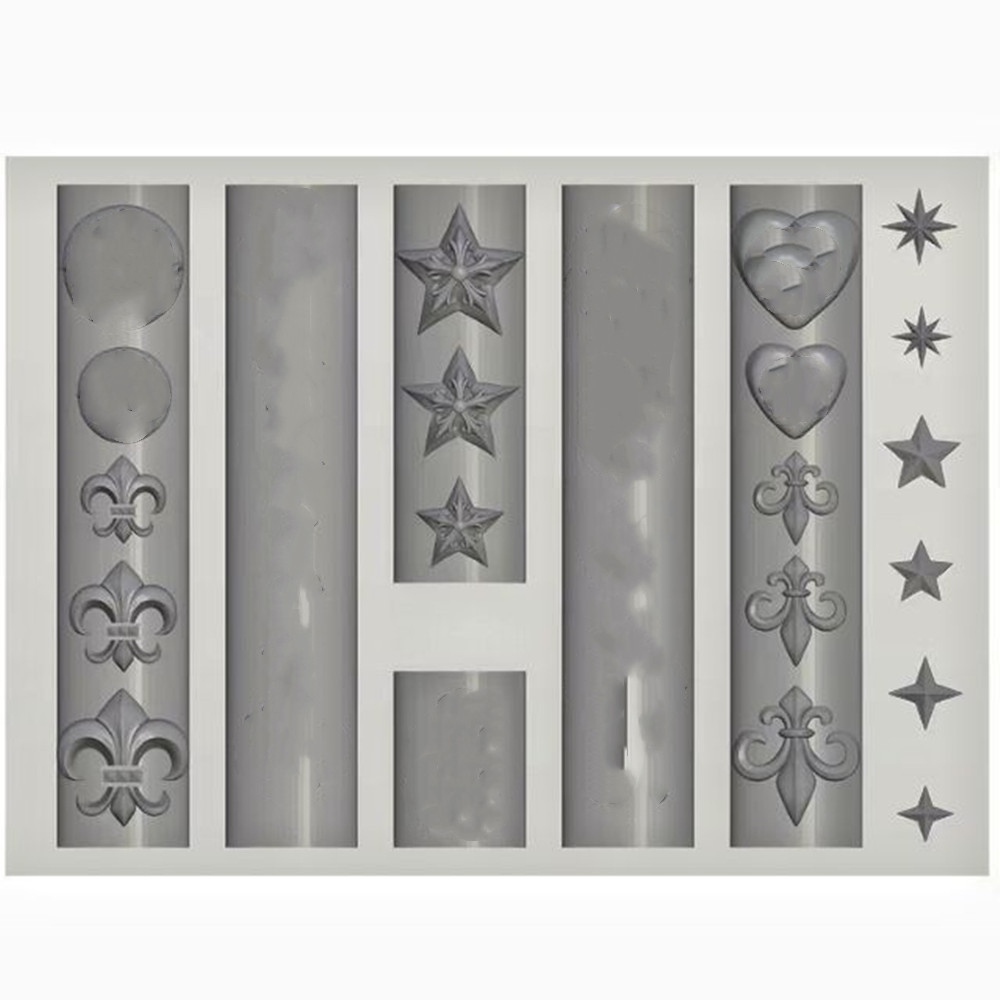 Christmas 3D Silicone Mold for - Nail Art Xmas Tree ulasan dan harga
