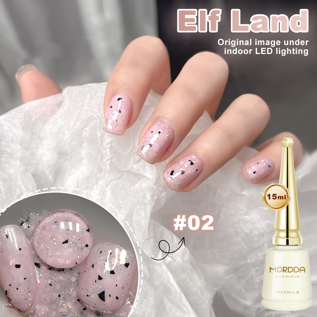 6 Colors 15ml Rainbow Series C - Nail Art Rainbow ulasan dan harga
